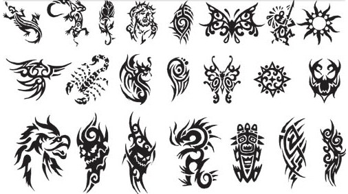 Different Tattoo vectors graphics