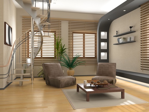 Different styles of living room Stock Photo 01