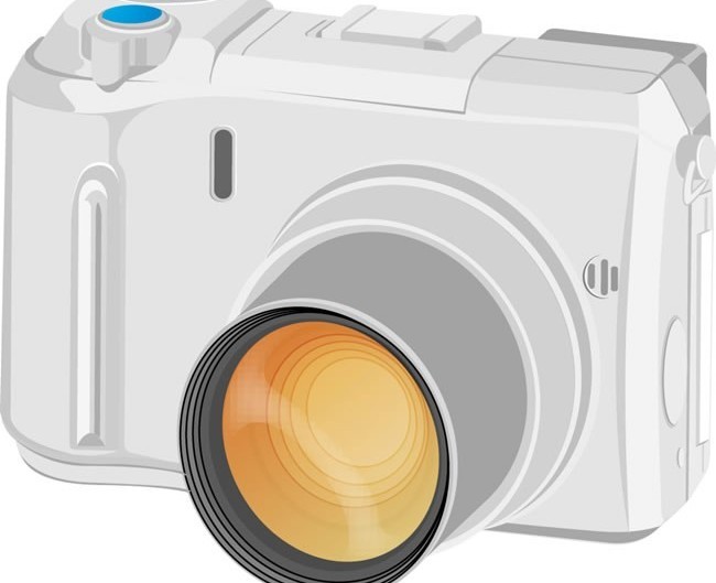 Digital camera vector