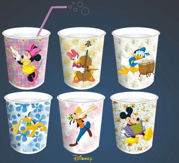 Disney Cups vector