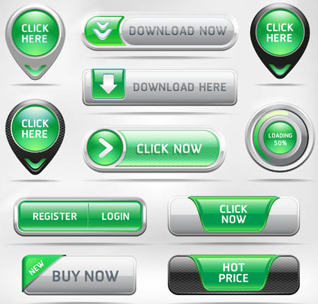 Download Shiny Buttons vector