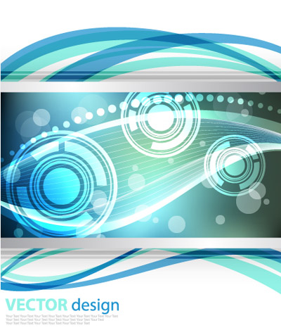 Dynamic wave background 3 vector