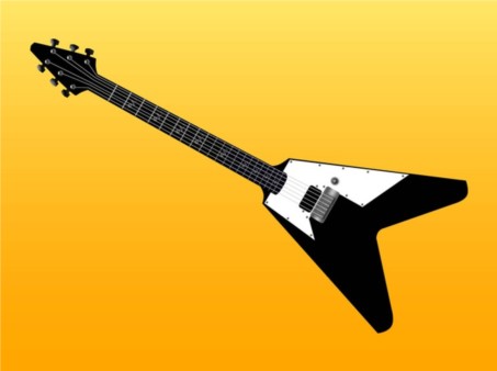 EPS Guitar vector design