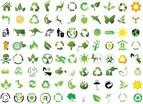 Eco Icons vector