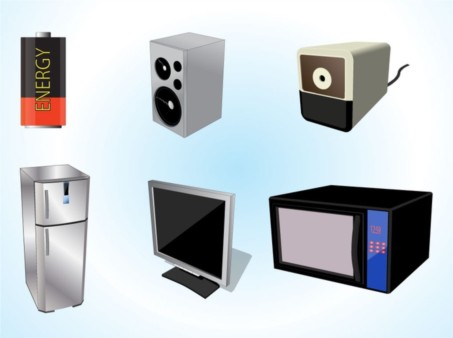Electrical Appliances vectors graphics
