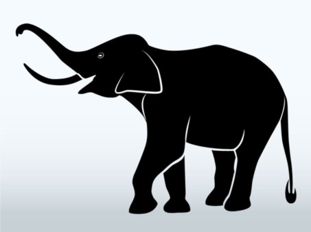 Elephant Graphic vector