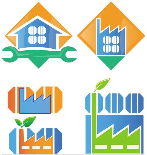 Energy Logotypes vectors graphics