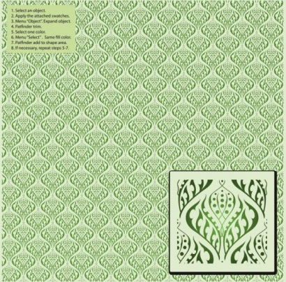 Exquisite shading pattern background 05 Illustration vector
