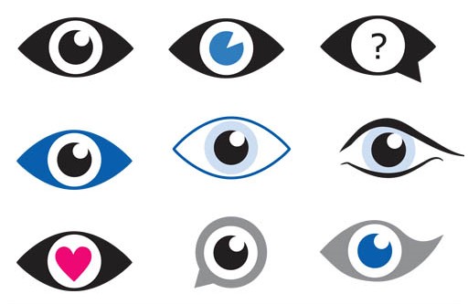 Eyes Logotypes vectors