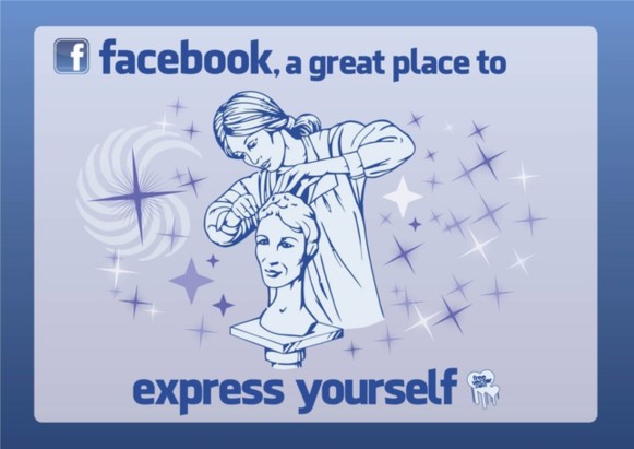 Facebook Expression shiny vector