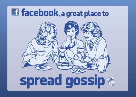 Facebook Gossip vector