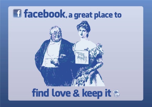 Facebook Love vector
