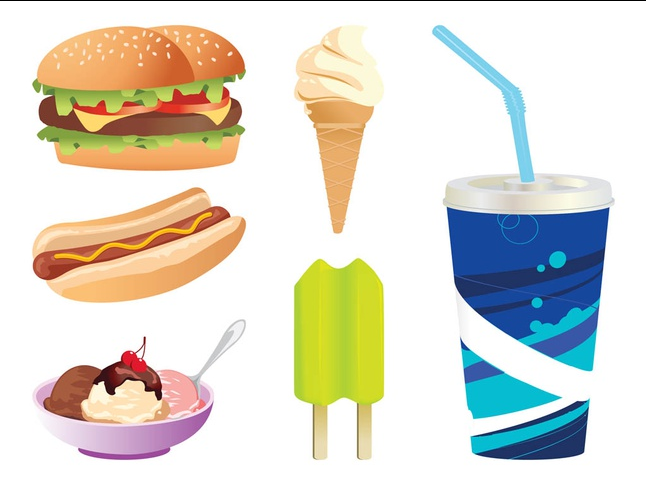 Fast Food Graphics vectors