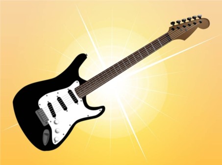 Fender Guitar vectors material