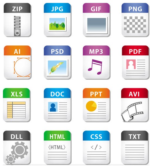 Files Icons free vectors graphics