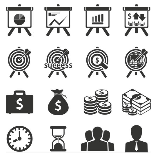 Finance Icons 2 vector