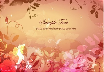 Floral Background Free 12 vector