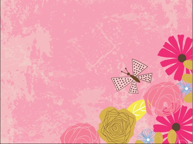 Floral Background Illustration vector