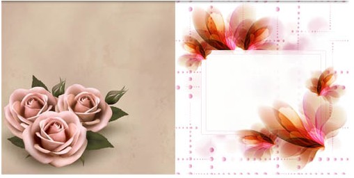 Floral Backgrounds 6 vector