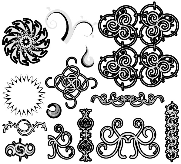 Floral Designs Free vector