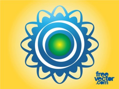 Floral Logo Template vector