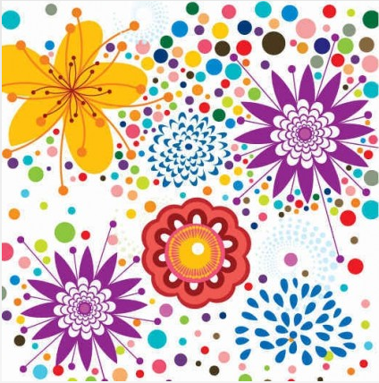 Floral Pattern Background vector