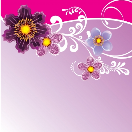 Floral background 4 Illustration vector