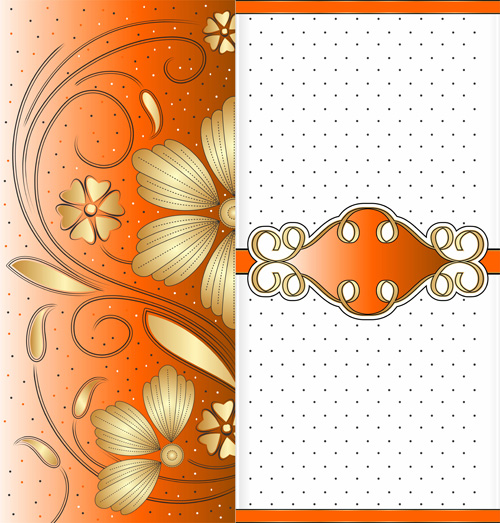 Floral background graphics 3 vector