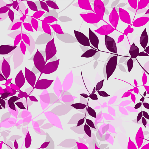 Floral pattern 3 set vector