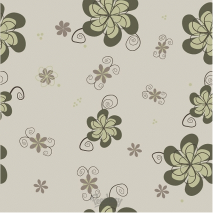Floral seamless pattern Free vector