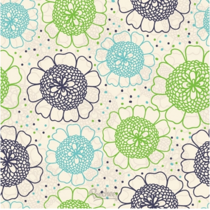 Floral wallpaper seamless Free vectors graphic