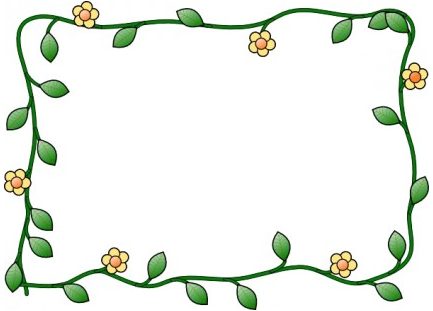 Flower Frame clip art design vectors