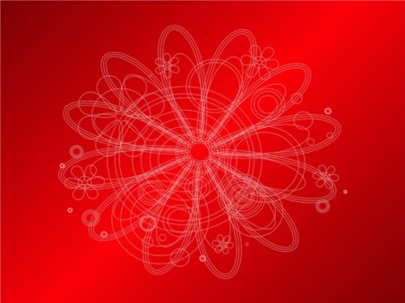 Flower Line Drawing vector