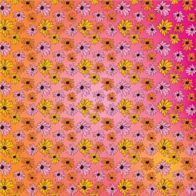 Flowers Pattern set vector