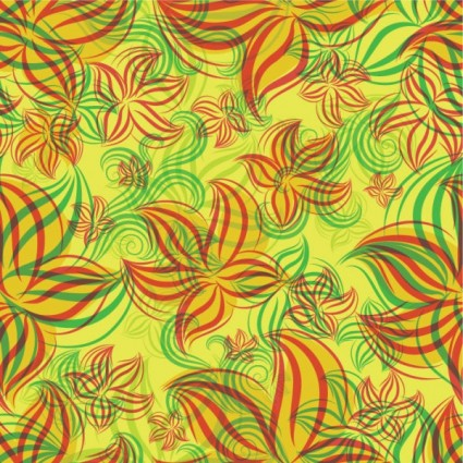 Flowers shading pattern 02 vector