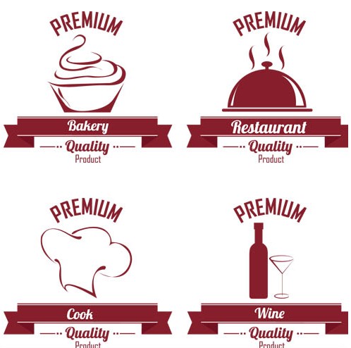Food Logotypes vector