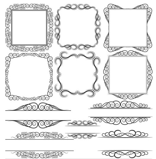 Frames free 8 vector graphics