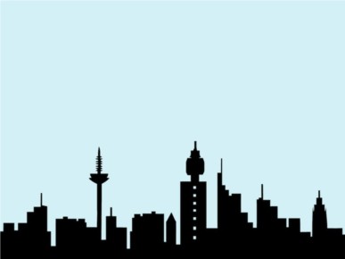Frankfurt Skyline vector