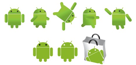 Free Android Logo vector graphics