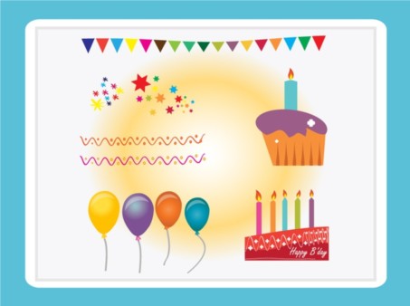 Free Birthday Graphics Illustration vector