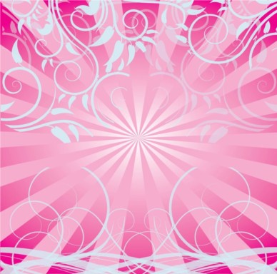 Free Pink Swirls Background vector graphics