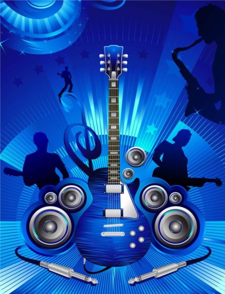 Free Rock Concert Illustration vector
