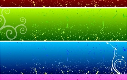 Free Banners 02 vector free download
