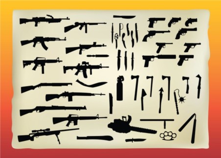 Free Weapons Graphics vector