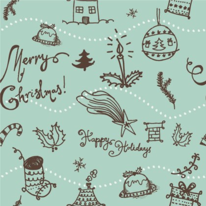 Fresh Christmas background Illustration vector