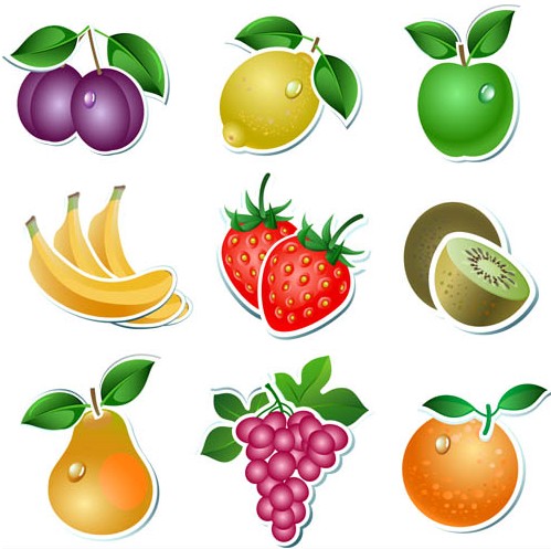 Fruits graphic creative vector
