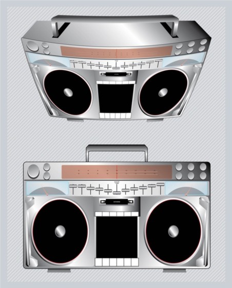 Ghettoblaster vector