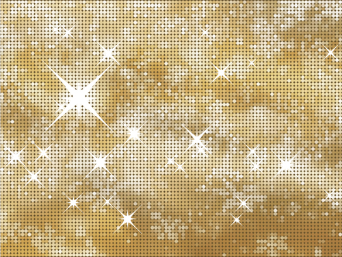 Glittery golden background vector
