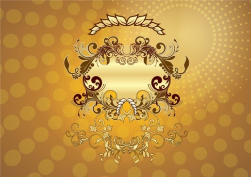 Gold Decoration vector