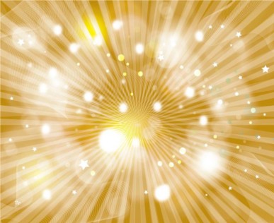 Gold Galaxy background vector set free download